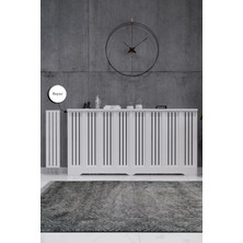 Bagax Efes Model, Beyaz Renk,iç Ölçü 156 cm Dış Ölçü 160 cm Petek Kaplama, Dresuar