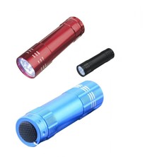 Çerçici 3 Adet 9 Ledli Metal Mini El Fener