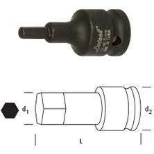 Osaka LN38A06 Allen Lokma 3/8" 6 mm