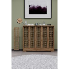 Bagax Ayasofya Model, Çam Renk,iç Ölçü 96 cm Dış Ölçü 100 cm Petek Kaplama, Dresuar