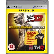 Sony W12 Wrestlemanıa Ps3 Oyunu Orijinal - Playstation 3 Oyunu