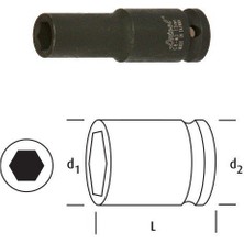 Osaka LN12ID5/8 Inch Uzun Lokma 1/2" 5/8