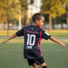 Bite Nose Bayern/münih 2023-24 Sezon Leroy Sane Çocuk Alt Üst Takım T-Shirt