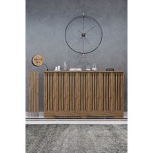 Bagax Efes Model, Çam Renk,iç Ölçü 136 cm Dış Ölçü 140 cm Petek Kaplama, Dresuar