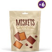 Miskets Sütlü Çikolatalı Petibör 80 gr x 6 Adet