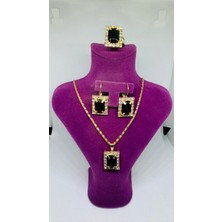 Karya Takı Fantezi Kolye Küpe Takım