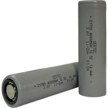 İlk El Grup INR21700 3.7V 4000 Mah 12.5c Liıon Şarjlı Pil (7272) (Rmzon-Soft-Ieg)