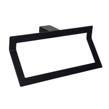  Dekor Banyo SS304 - Halka Havluluk (Siyah)