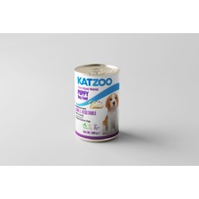 Katzoo Yavru Konserve Köpek Maması 400 gr x 12 | Kuzu Etli