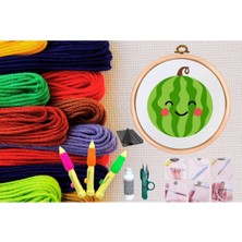 İlkyaz Fashion Punch Seti Nakış Seti Kasnaklı Kendin Yap Seti Seri 142 (Ilkyz-Fshon-34)