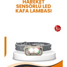 Kanonik Education Uzun Menzilli Sensörlü LED Kafa Lambası Kamp ve Yürüyüş