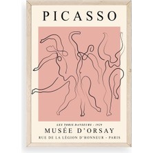 Durukar Picasso Ahşap Çerçeveli Tablo 17 x 23