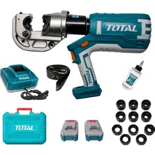 Badem10 Akülü Papuç Sıkma Makinesi Profesyonel Elektrikli Boru Pabuç Presleme Makinası