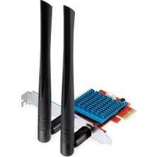 802.11BE Wi-Fi 7 Tri-Band Wireless Pcı Express Adapter (Intel)