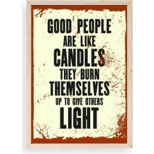 Durukar Motto Ahşap Çerçeveli Tablo 17 x 23