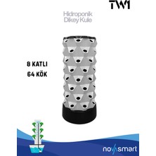 Novasmart Tw1 – Dikey Hidroponik Kule Yetiştirme Sistemi