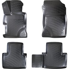 MDAK Honda Civic 9 (Fb) Sedan 2012-2015 Arası ile Uyumlu 4d Havuzlu Paspas Siyah