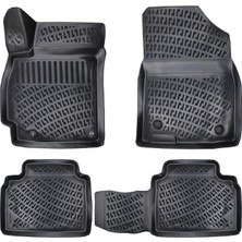 MDAK Hyundai Elantra 7 2021 ve Sonrası ile Uyumlu 4d Havuzlu Paspas Siyah