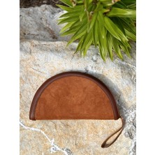 Blackbird Luxe Nova Hakiki Deri Süet Kadın Clutch Çanta