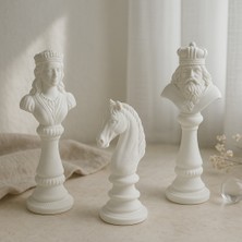 Decostone 3'lü Satranç Takım Biblo