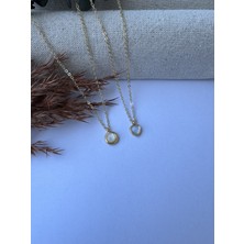 M Miel Kalp Detay 2li Set Kolye