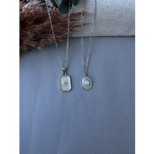 M Miel Kutup Yıldızı 2li Set Kolye