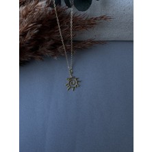 M Miel Kadın Güneş Kolye