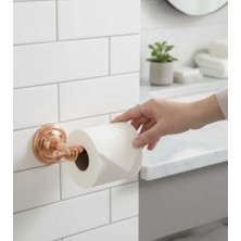 İsaoğlu Yapı Tuvalet Kağıtlık Bronz Bakır Vintage Model Pirinç Malzeme Banyo Tuvalet Kağıtlığı Paslanmaz