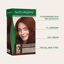 Naturigin Organik Içerikli Saç Boyası 4.6 Bakır Kahverengi