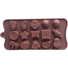 Çikolata Kalıbı - Silikon - Karışık Cisimler (Sck-54)