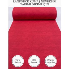 FabricsTown Ranforce Kumaş Nevresim Dikimi Için – %100 Pamuk, 240 cm × 100 Cm, Mermer Desen V-65
