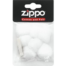 Zippo Yedek Pamuk ve Keçe Seti 2 Parça Yüksek Kalite Güçlü Alev Performansı için