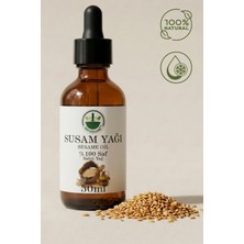 ixirciyusuf Soğuk Sıkım Susam Yağı (Sesame Oil – Sesamum Indicum) Saf Doğal 50 ml