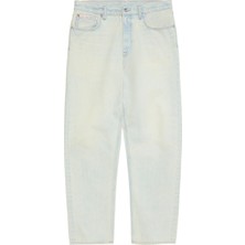 Calvin Klein Erkek Mavi Calvin Klein 90S Taper Seaglass Jean Erkek Mavi Kot Pantolon