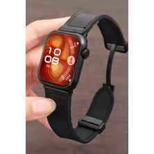 Nezih Case Huawei Watch Fit 3 /4 /4 Pro Uyumlu Deri Tasarım Ayarlanabilir Bilek Tasarımlı Kordon
