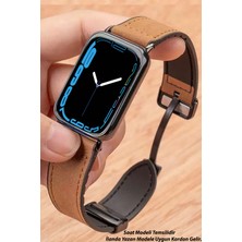 Nezih Case Huawei Watch Gt / Gt2 / Gt3 Elegant 42MM Uyumlu Deri Ayarlanabilir Kordon 20MM