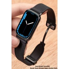 Nezih Case Samsung Galaxy Watch Active / Galaxy Watch Active 2 40 44MM Uyumlu Deri Ayarlanabilir Kordon 20MM