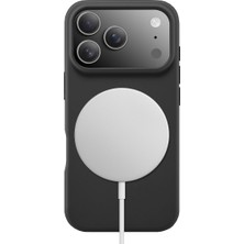 Buff iPhone 17 Pro Max Magsafe Rubber Fit Silikon Kılıf Black