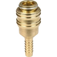 Hızlı Bağlantı Nipeli 9 mm (Kompresör Aksesuarı, Sağlam Pirinçten Yapılmıştır, Basınçlı Hava Hortumları Için) - 4139302