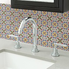 NH2365 Toskanische Fayans Çıkarın ve Yapıştırın Düet Fayans, Çok Renkli