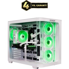 Monster Tulpar Td3 V1.9.5 I7 14700F H610 Anakart 16 GB Ram 1 Tb SSD 10 GB Arc B570 Freedos Masaüstü Oyun Bilgisayarı - Beyaz