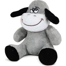 Ofis Hediyesi Kuzu 20-25 cm Figürlü Pelüş Ayıcık, 20 Cm,sevgiliye Hediye,,plush Toys,ofis Hediyesi,renkli(Eşek)