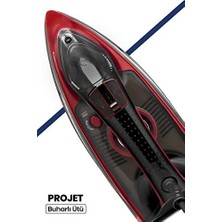 Projet 2600 Watt Seramik Tabanlı 160 gr Şok Buharlı Ütü