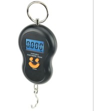 Elektronik Bagaj/bavul Tartısı - ve Taşınabilir Ağırlık Ölçümü Için LCD Ekran ve 4 Ağırlık Birimi - 50 kg Kapasite, Taşınabilir Tasarım (Pil Dahil) Terazi