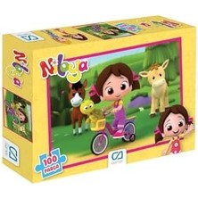 Niloya Lisanslı 100 Parça 34X24CM Çocuk Puzzle Yapboz Serisi
