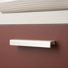 System 1742 Modern Uzun Boy Kulp Saten Renk 320 mm
