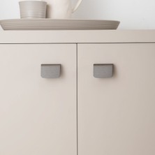 System 1743 Modern Kulp Fırçalı Saten Renk 32 mm