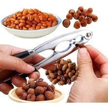 Fındıkkıran, Kaymaz Tutma Sapı ile Çinko Alaşım Fındık Kırma Aleti, Ceviz Fındık Pekan ve Deniz Ürünleri Için Fındık Kırıcı, Tüm Kuruyemişler Için Pratik Kırma Aleti