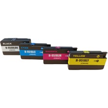 IPM-TONER Hp 950XL/951XL Yüksek Kapasite Uyumlu Mürekkep Kartuş Seti 4 Renk