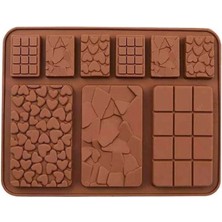 Silikon Karışık Tablet Buzluk ve Çikolata Kalıbı (Sck-87)